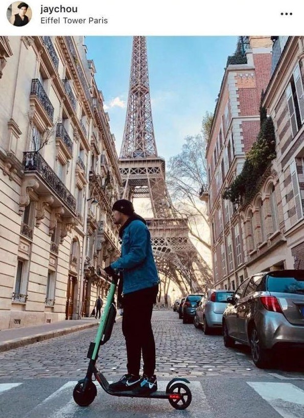 电动滑板车进驻巴黎