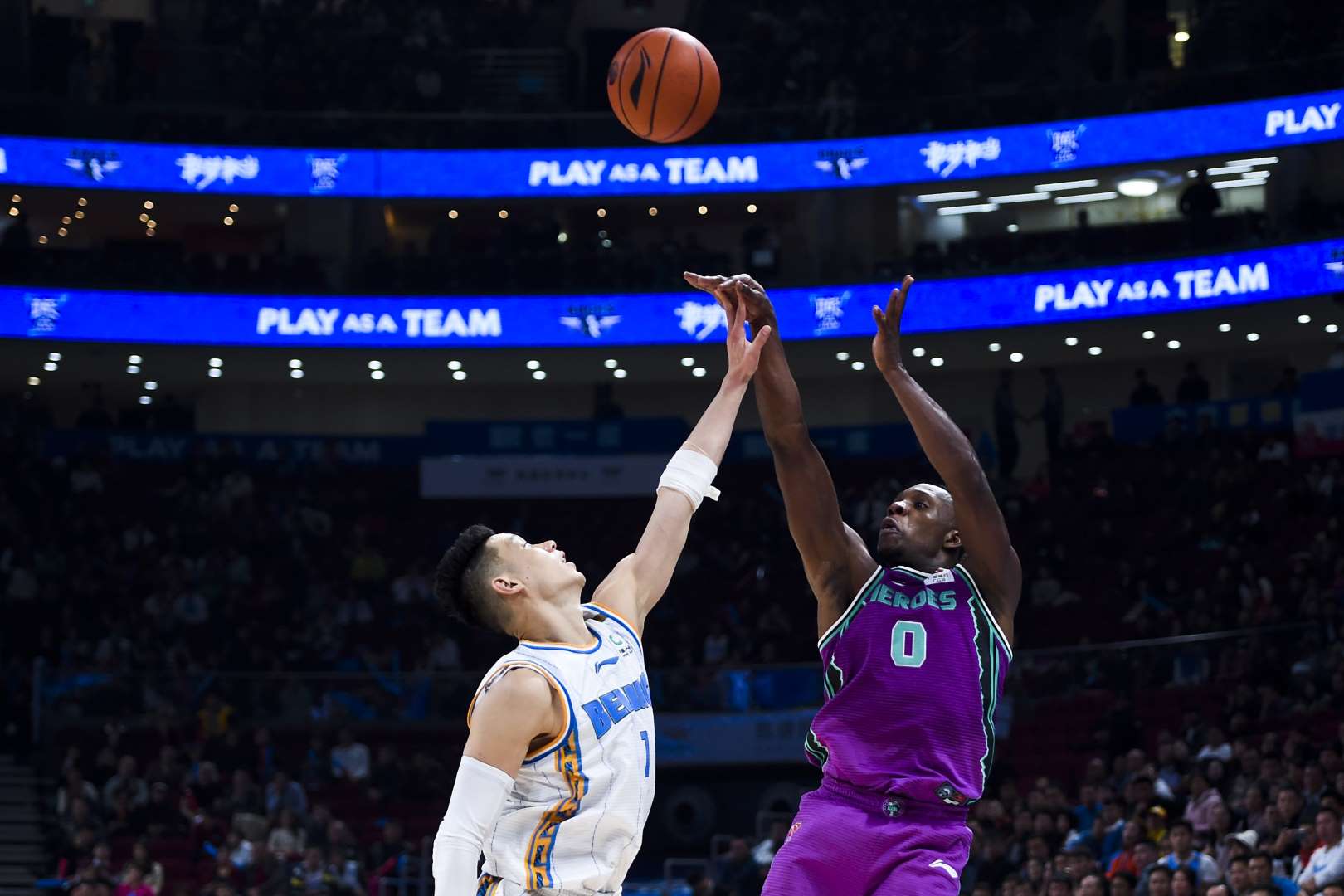 林书豪北京击败山东