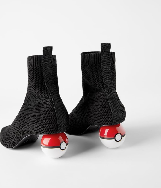 Pokémon宝贝球短靴