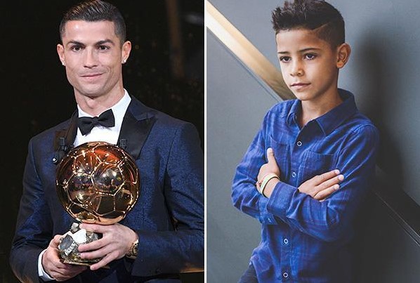 C罗大儿子迷你罗