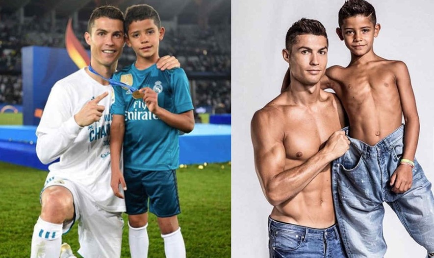 C罗大儿子迷你罗