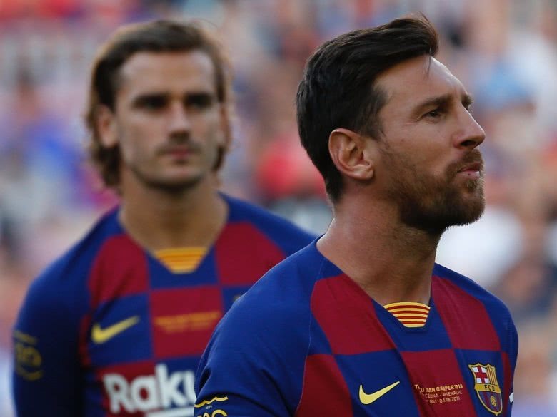 梅西与格子仅5次互传