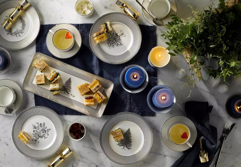 蓝白圣诞倒数日历