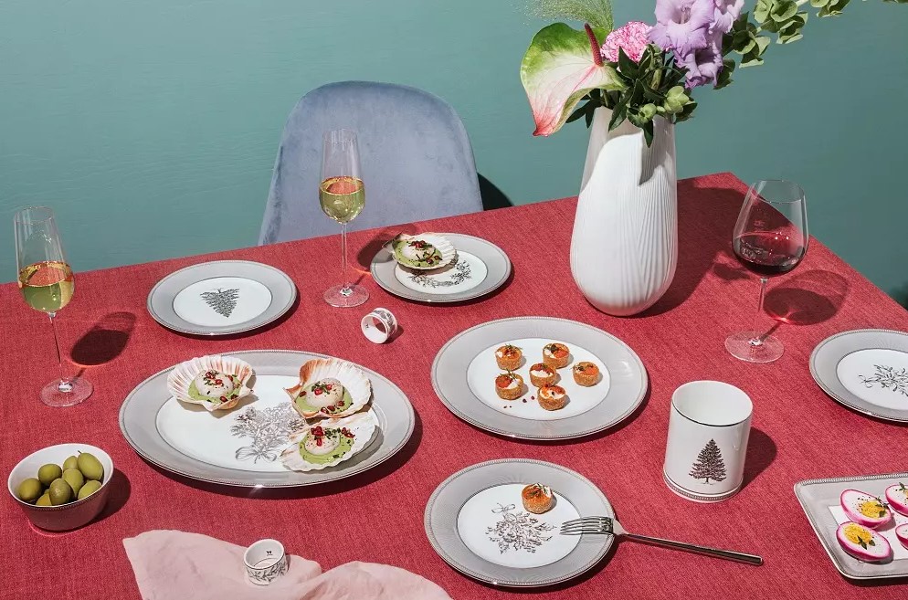 蓝白圣诞倒数日历