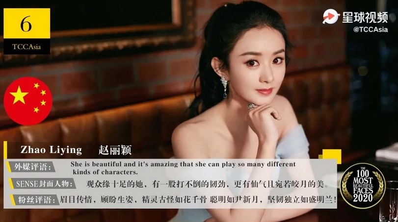 2020亚太区百大最美脸孔