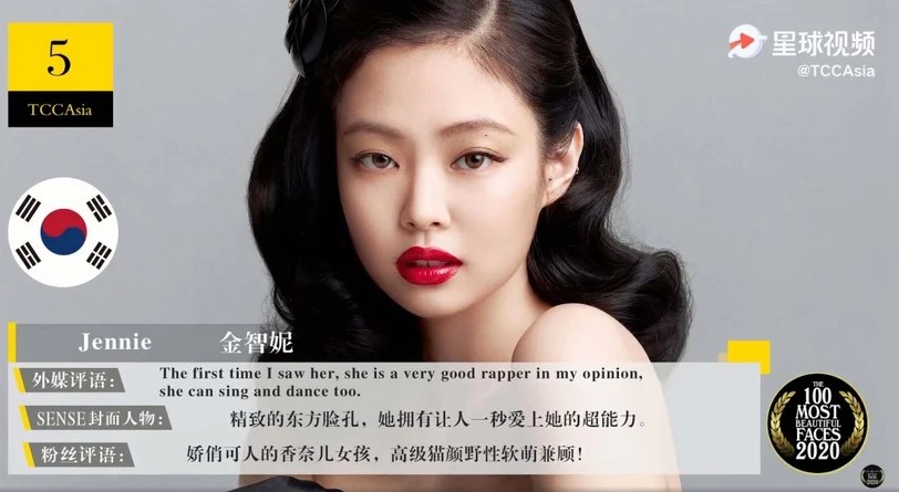 2020亞太區百大最美臉孔Top10：Red Velvet Irene