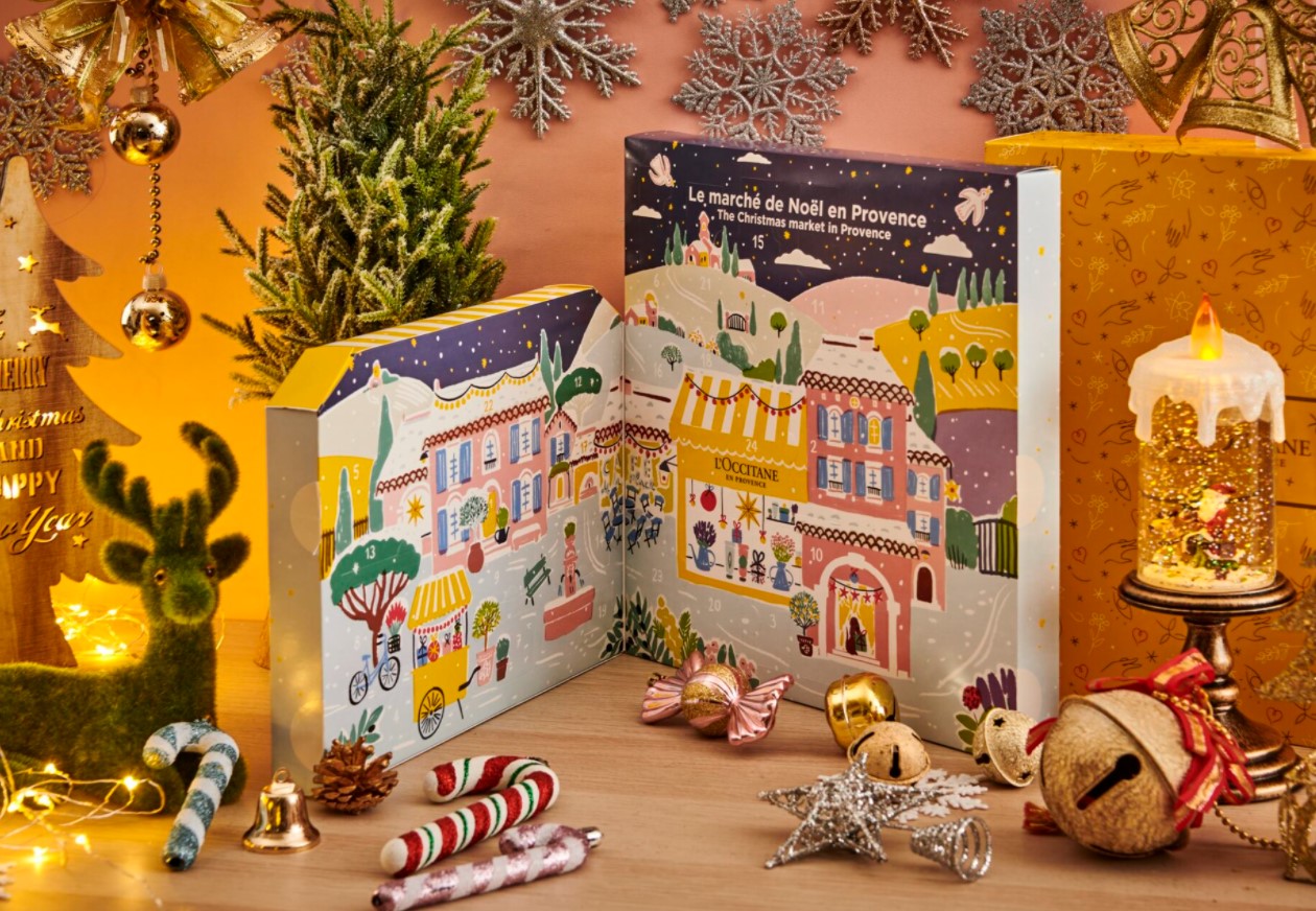 欧舒丹的倒数月历