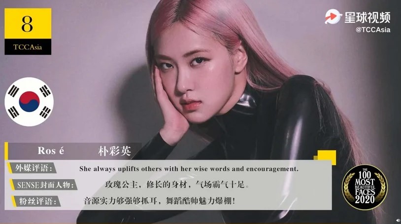 2020亚太区百大最美脸孔