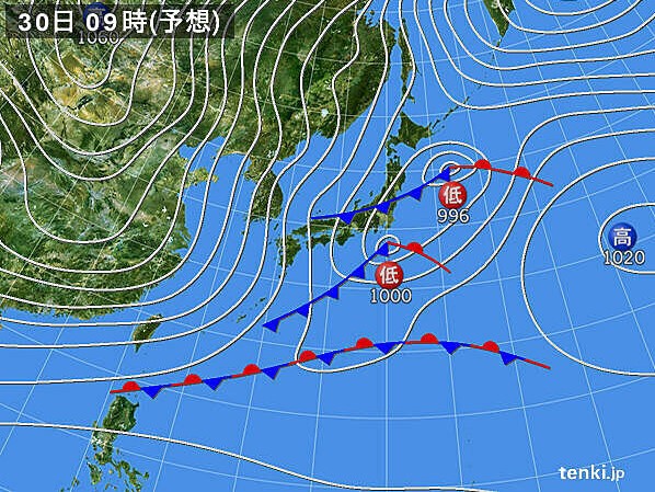 日本东北地方及靠日本海侧地区