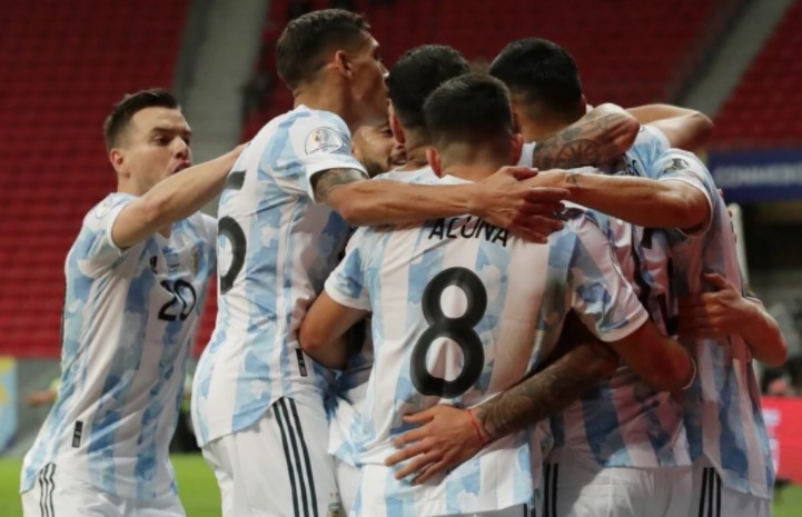 阿根廷队1-0,美洲杯