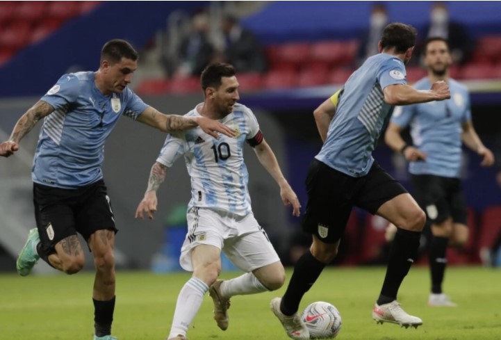 曼联锋霸卡瓦尼,阿根廷队1-0,美洲杯