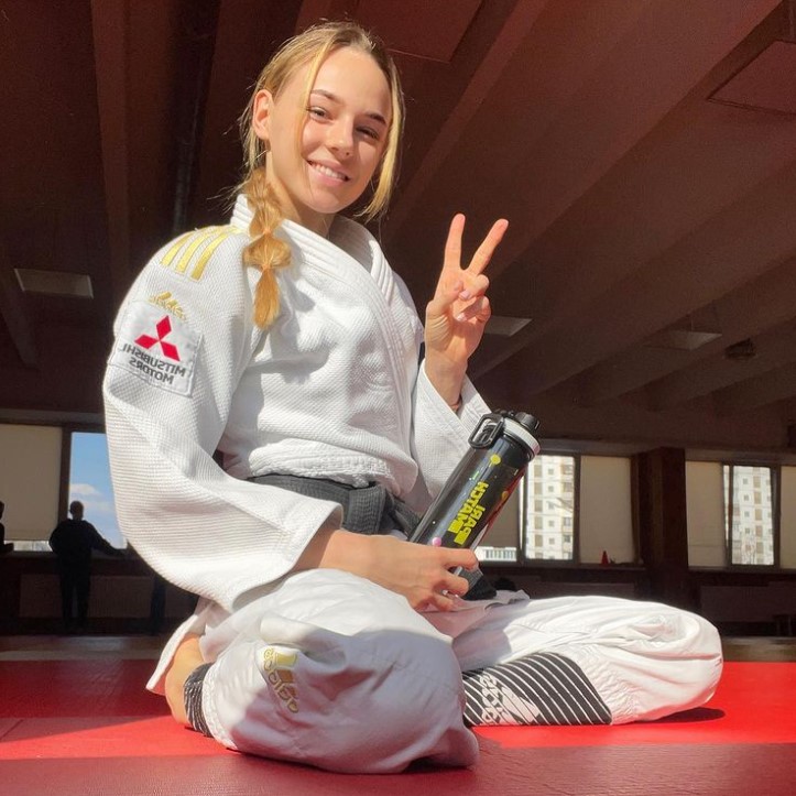 Daria Bilodid是柔道好手