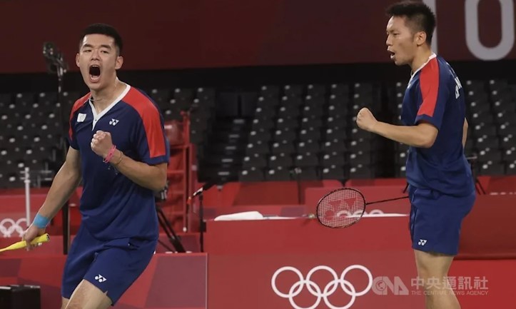 羽球男双,王齐麟,李洋