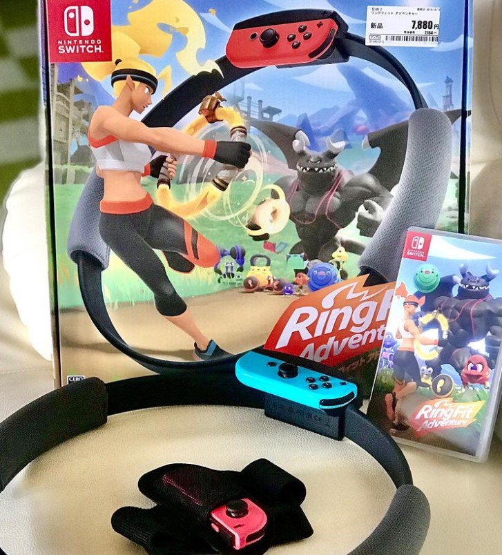 新垣结衣,Switch,健身环