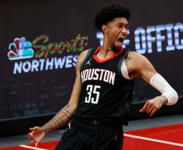 火箭最新首发,伍德