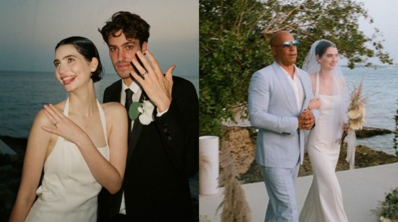 冯狄索,走婚礼红毯,梅朵沃克