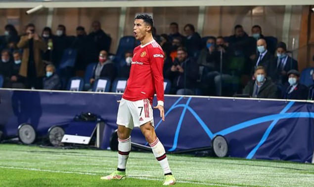 曼联2-2绝平,C罗,欧冠