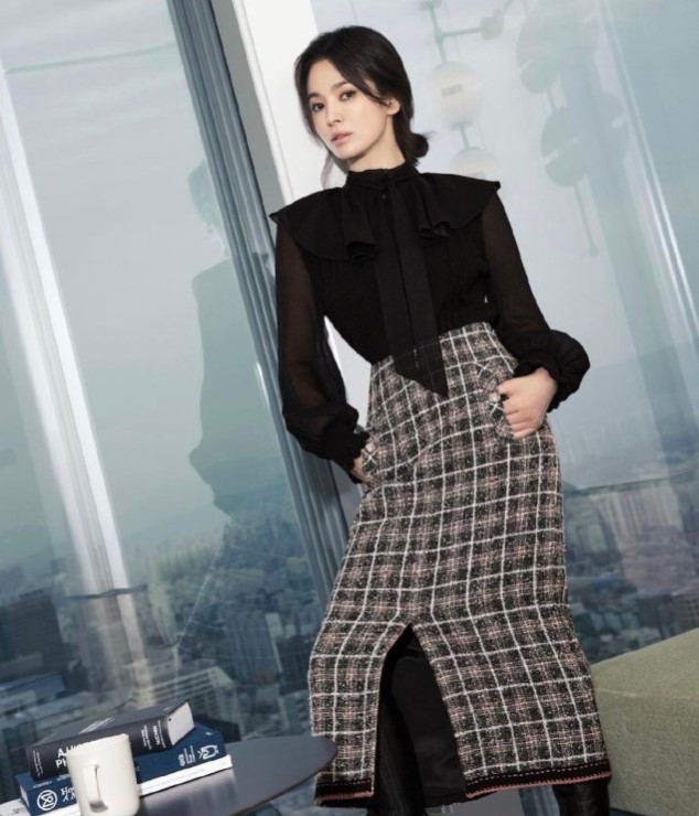 宋慧乔,现在正在分手中