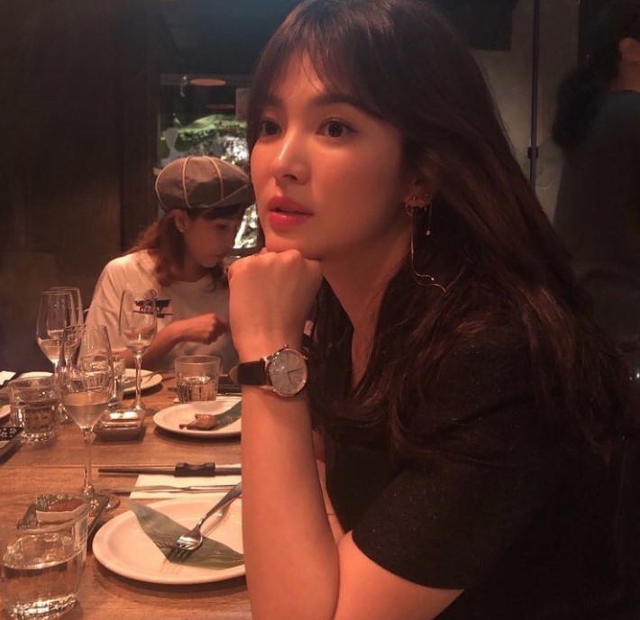 宋慧乔,现在正在分手中