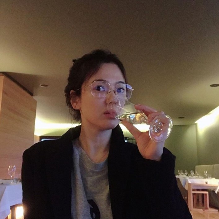 宋慧乔,现在正在分手中