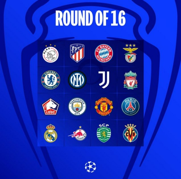 欧冠16强