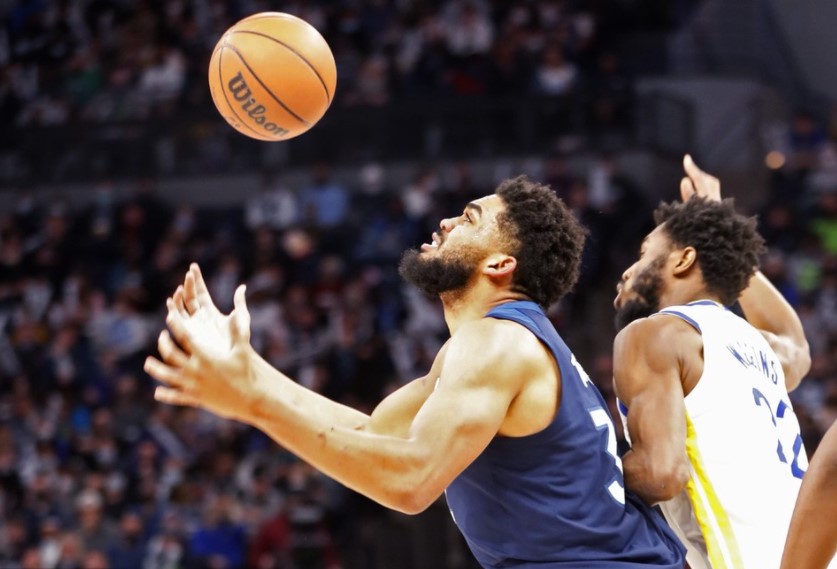 NBA常规赛：勇士99-119森林狼