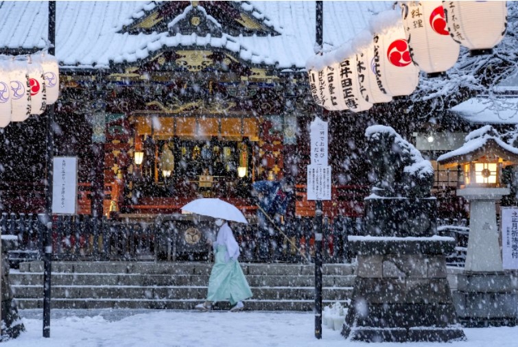 东京积雪