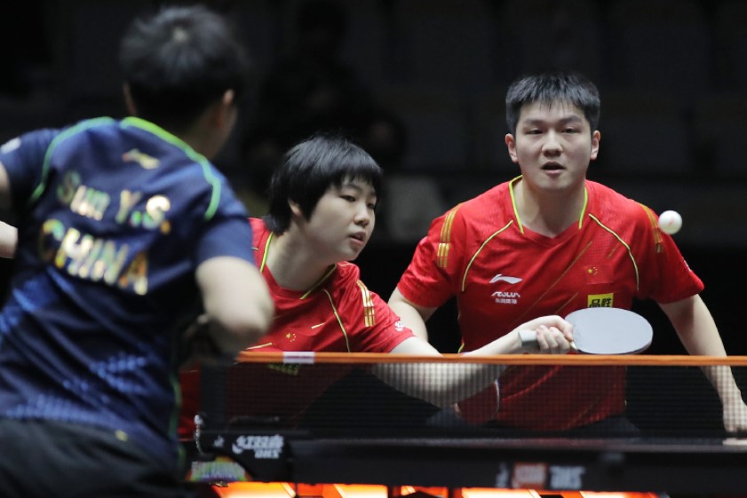 樊振东,蒯曼,乒乓球WTT澳门赛