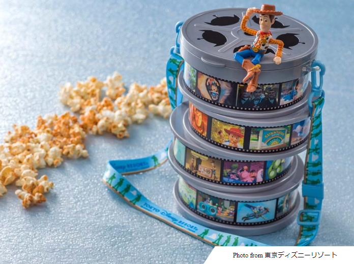 玩具总动员胶卷爆米花桶