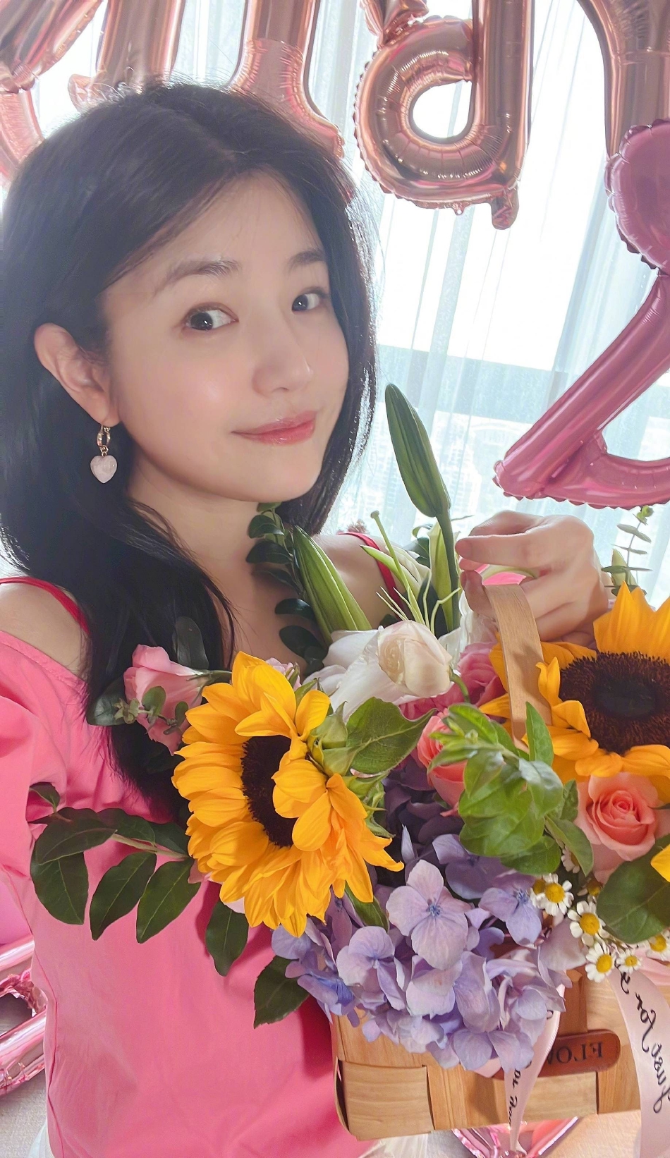 陳妍希39歲生日,陈晓