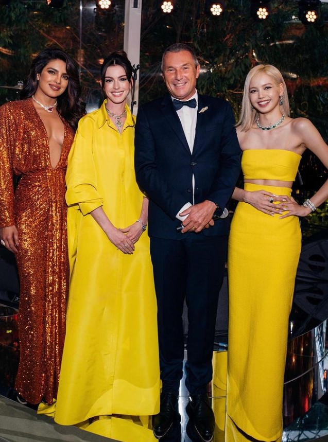 BLACKPINK Lisa ,安海瑟薇