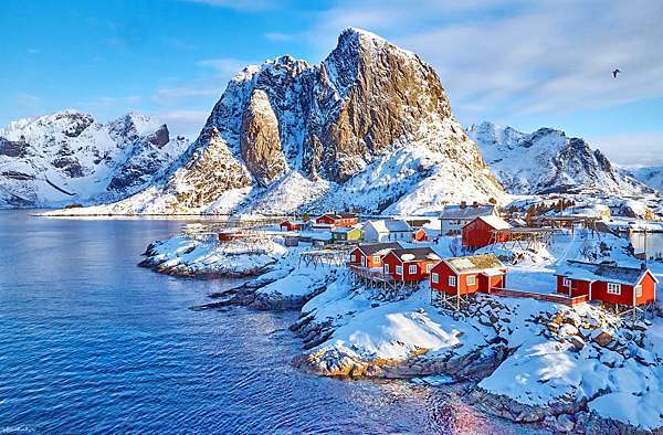 Hamnoy渔村,罗弗敦群岛