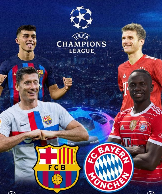 2022-23赛季欧冠小组,巴萨,拜仁慕尼黑