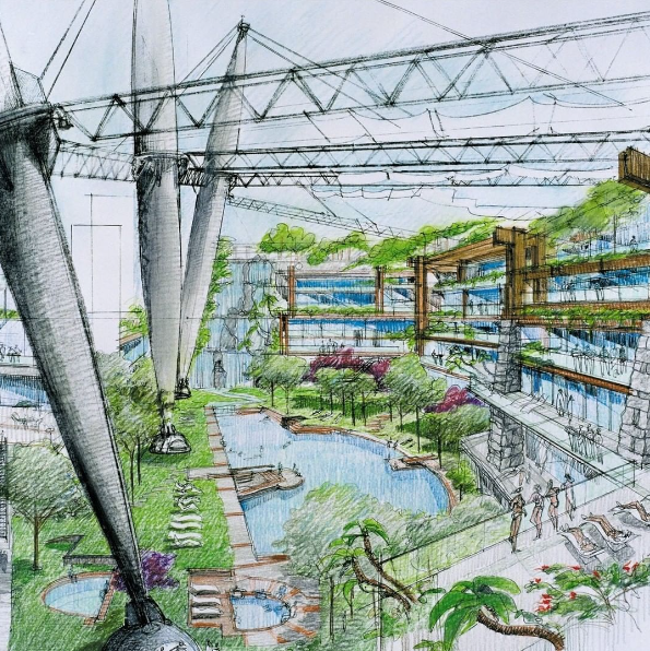 月球MOON,度假村