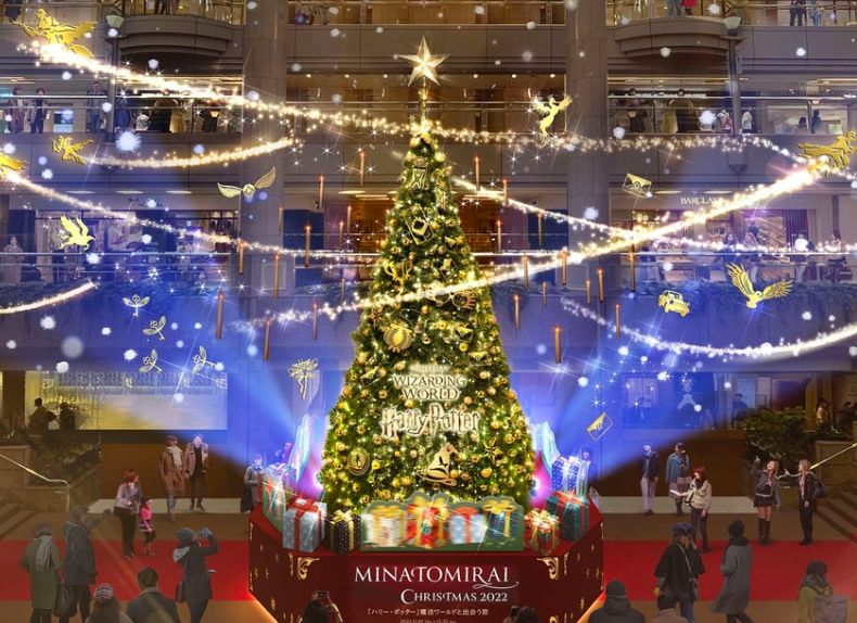 横滨港,哈利波特圣诞树