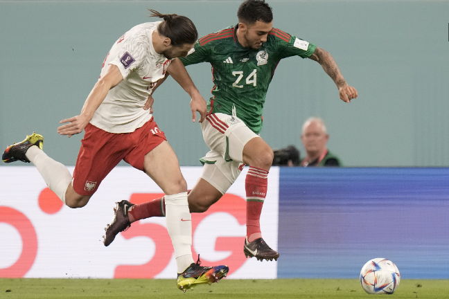 世界杯,墨西哥0-0波兰