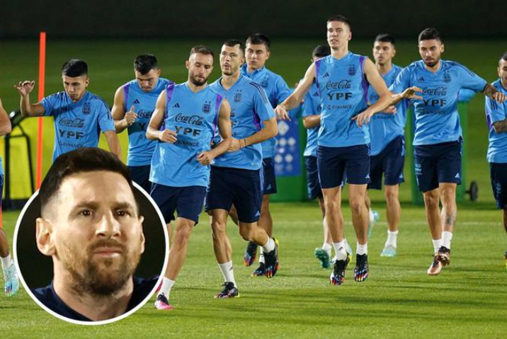 梅西缺席阿根廷训练