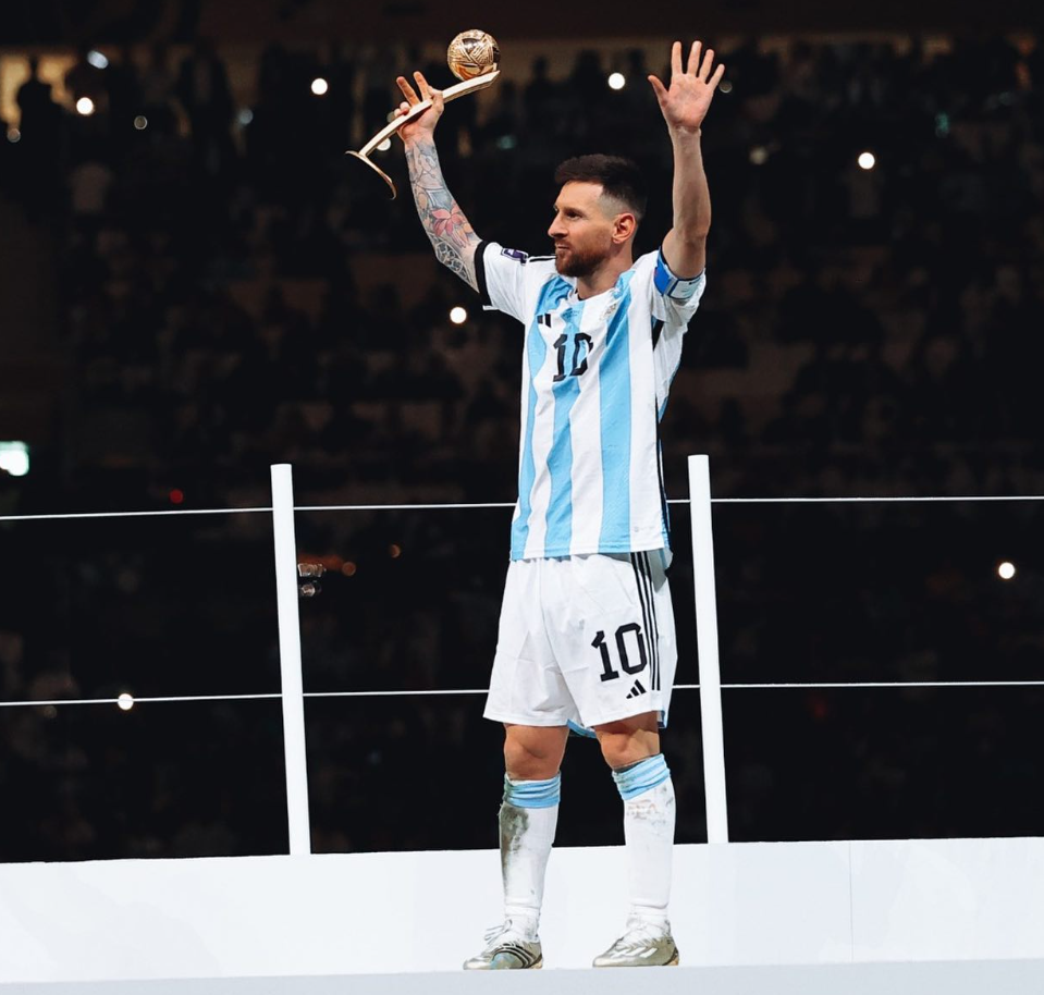 Lionel Messi,梅西,世界盃冠軍
