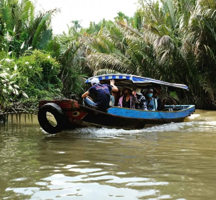 湄公河,椰子船