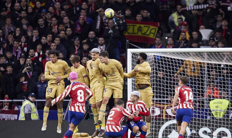 西甲第16轮,马德里竞技,巴塞罗那