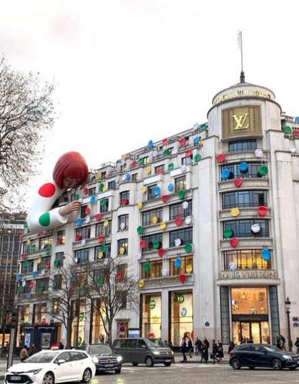 草间弥生,Louis Vuitton