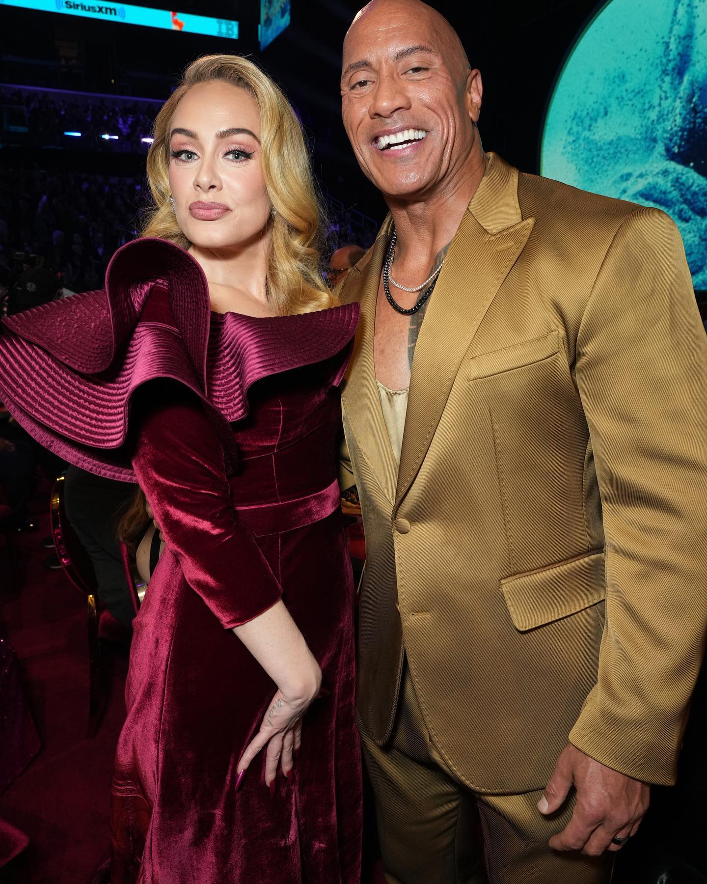 巨石強森,愛黛兒,葛萊美