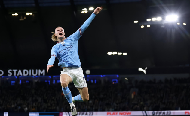 足总杯1/4决赛,哈兰德