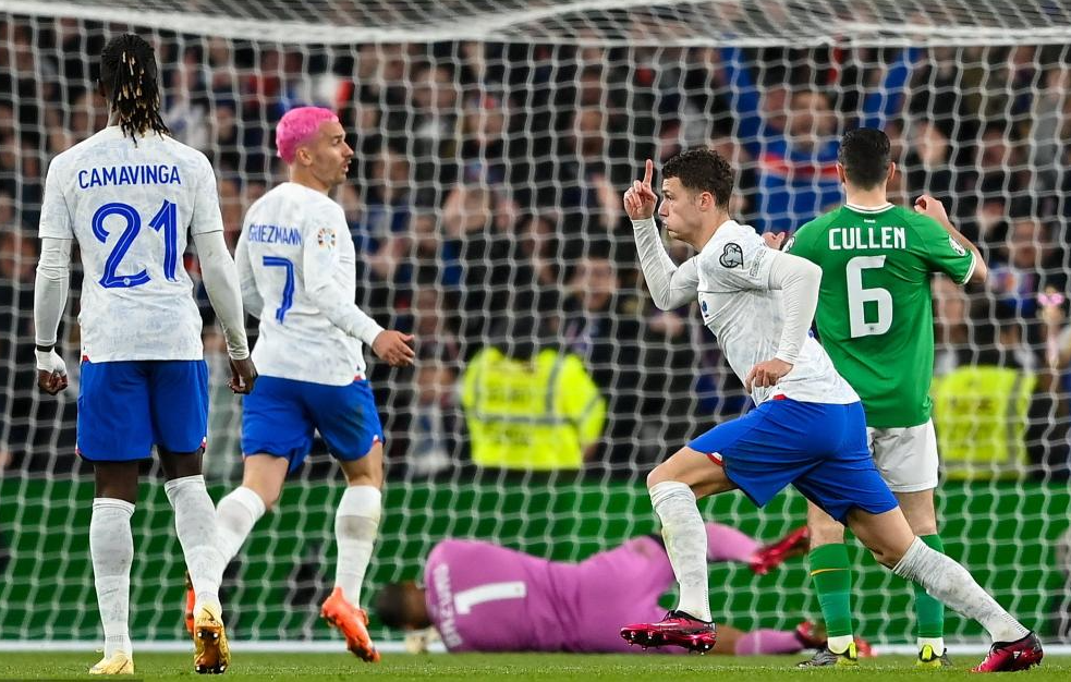 欧预赛,法国1-0爱尔兰