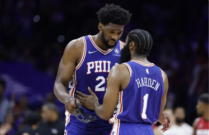 76人双星复出,恩比德,哈登