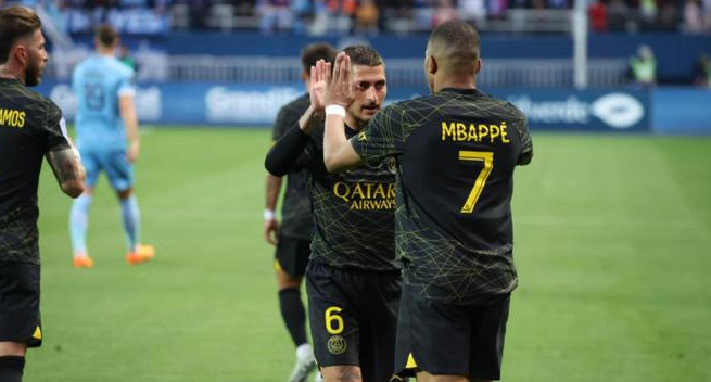 维蒂尼亚,姆巴佩,欧冠联赛