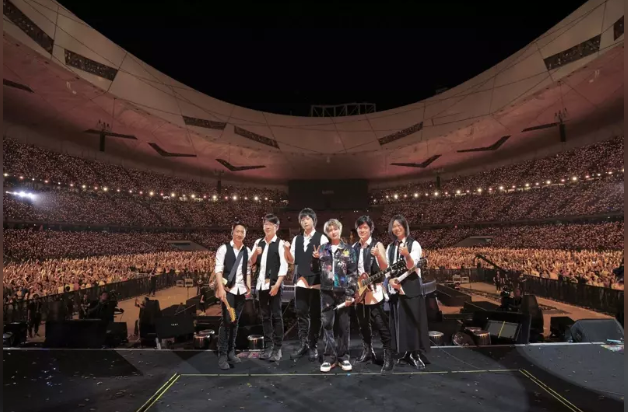 华人第一天团,五月天鸟巢演唱会