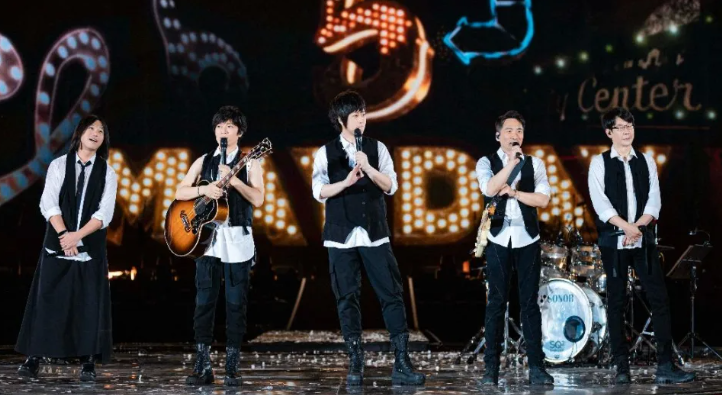 华人第一天团,五月天鸟巢演唱会