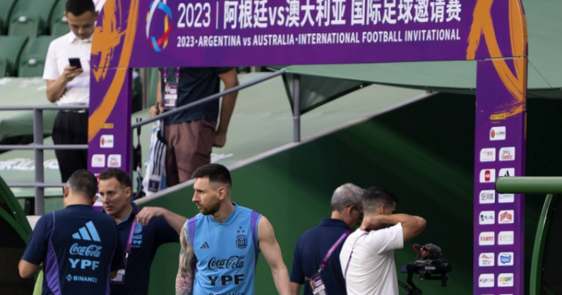 梅西淘宝直播,阿根廷足球巨星