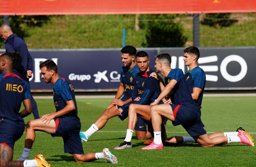 C罗入选葡萄牙,葡萄牙队集训